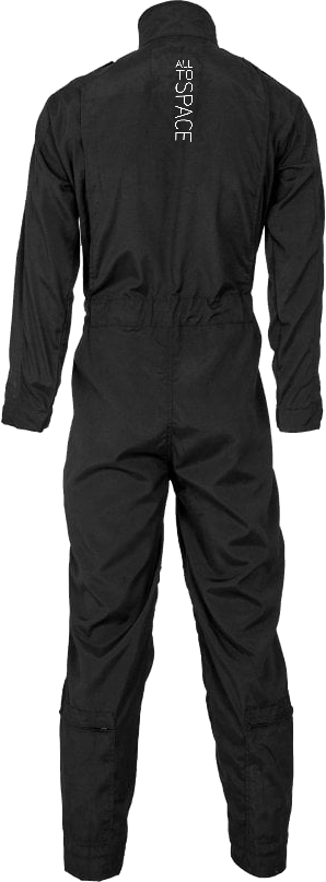 jump suit space wear back