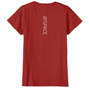 Classic Cranberry Womens T-Shirts All To Space Back White Logo