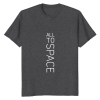 Classic Dark Heather T-Shirts All To Space Front White Logo