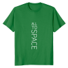 Classic Kelly Green T-Shirts All To Space Front White Logo