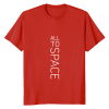 Classic Red T-Shirts All To Space Front White Logo