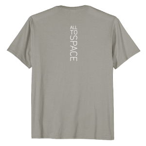 Classic Slate T-Shirts All To Space Back White Logo