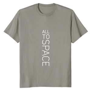 Classic Slate T-Shirts All To Space Front White Logo