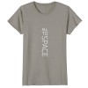 Classic Slate Womens T-Shirts All To Space Front White Logo
